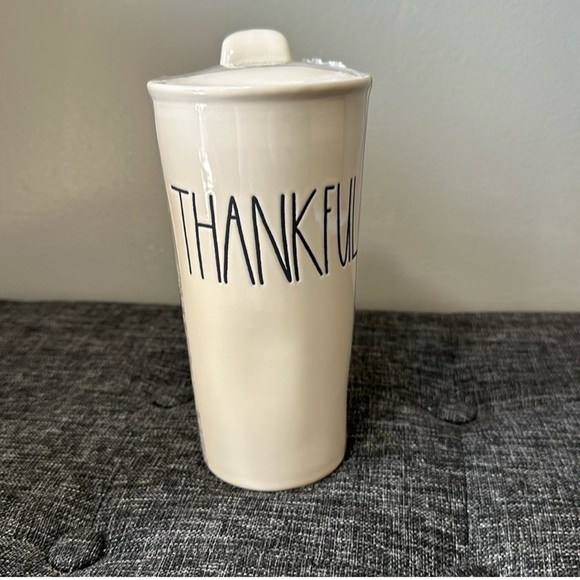 Rae Dunn “THANKFUL” Travel Cup ❤️ 3 for $20 ❤️ - Picture 1 of 3